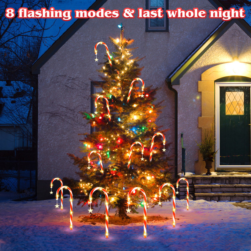 Solar driveway christmas lights 2025